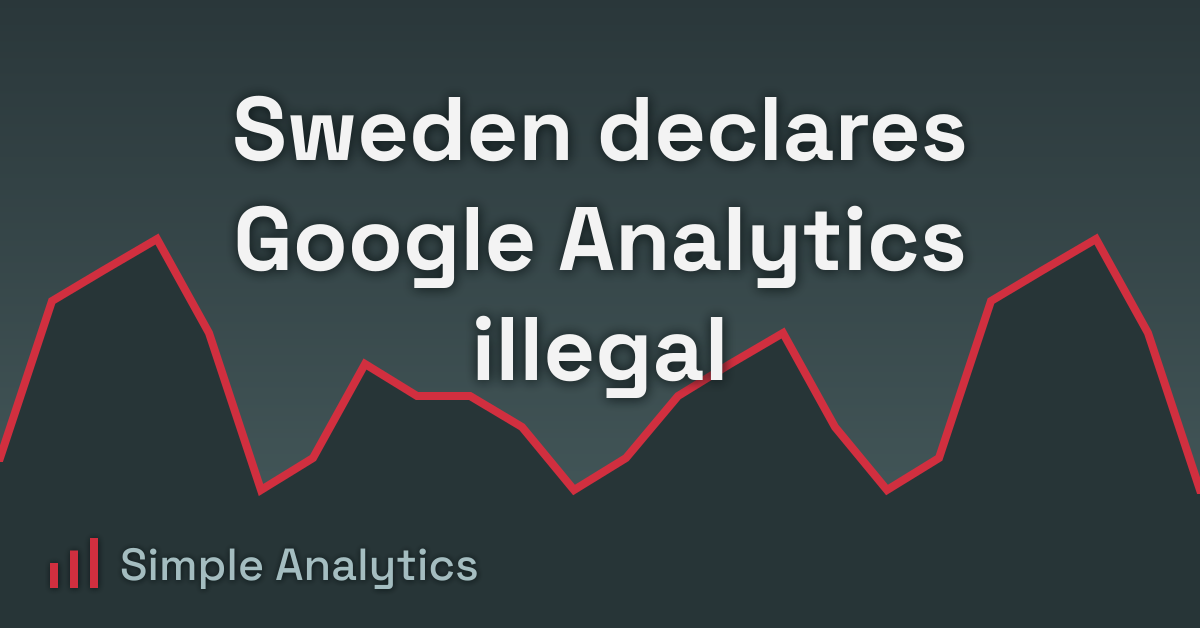 Sweden declares Google Analytics illegal 