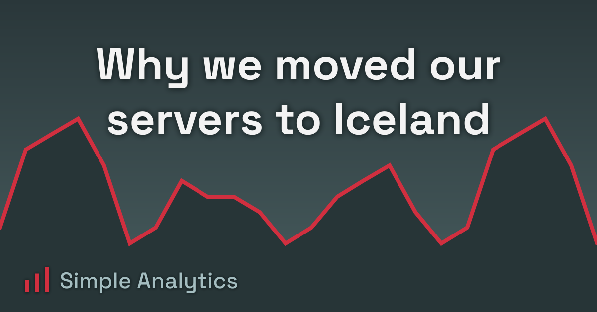 Why we moved our servers to Iceland