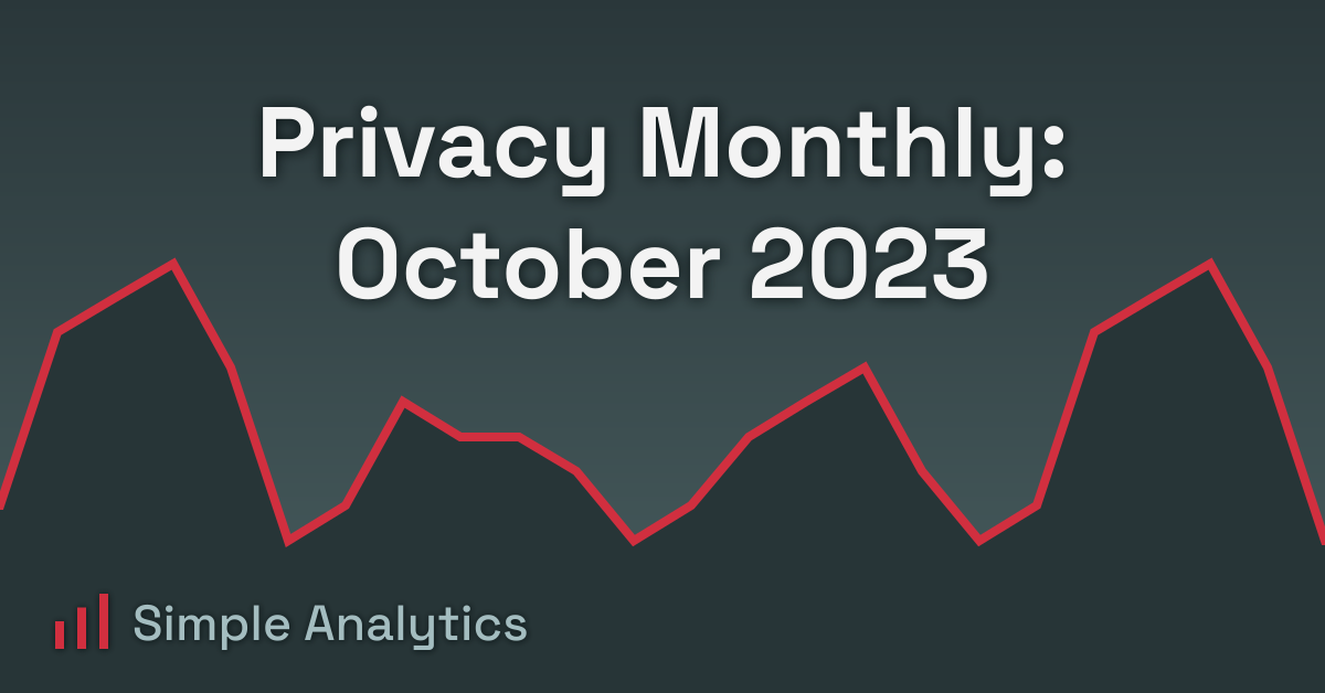 Privacy Monthly: October 2023