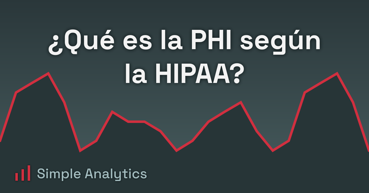 ¿Qué es la PHI según la HIPAA?