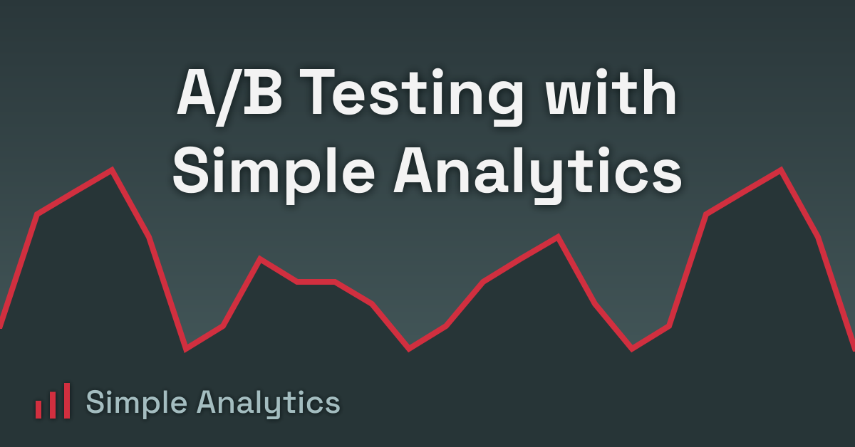 A/B Testing with Simple Analytics