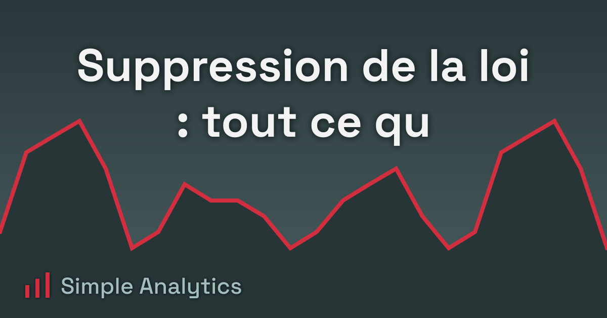 Suppression de la loi : tout ce qu'il faut savoir