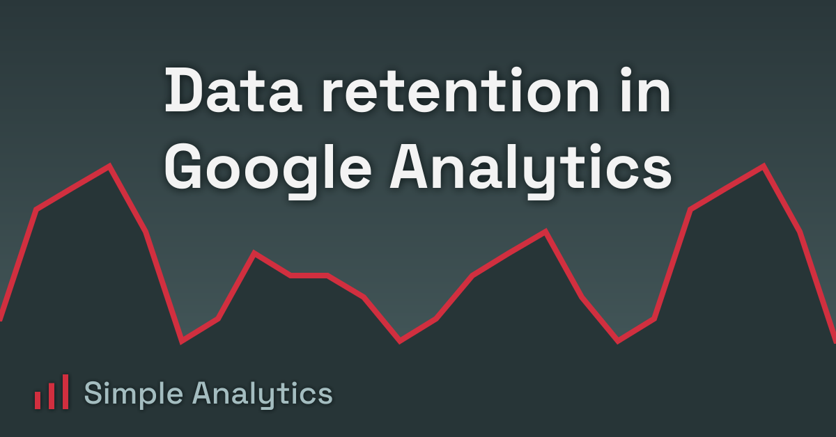 Data retention in Google Analytics