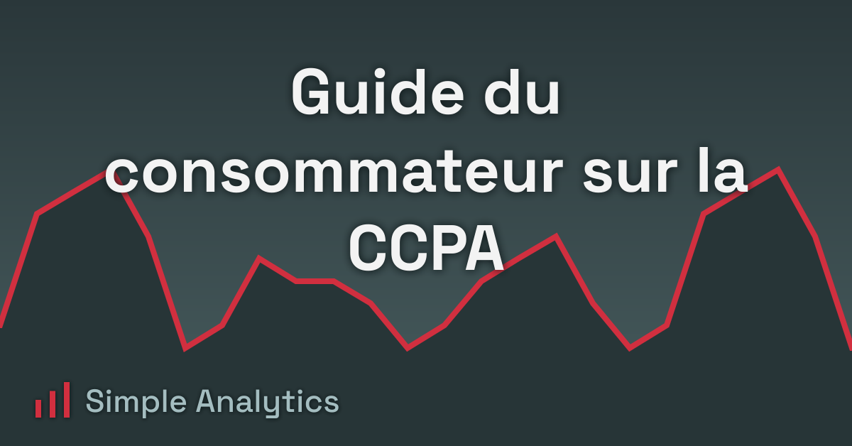 Guide du consommateur sur la CCPA