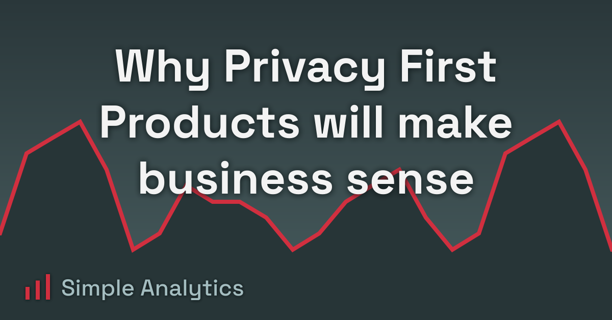 Why Privacy First Products will make business sense