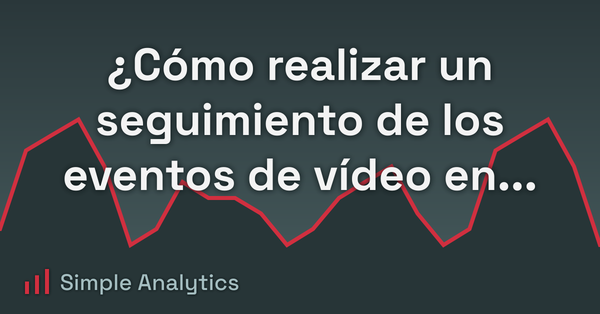 ¿Cómo realizar un seguimiento de los eventos de vídeo en Google Tag Manager?