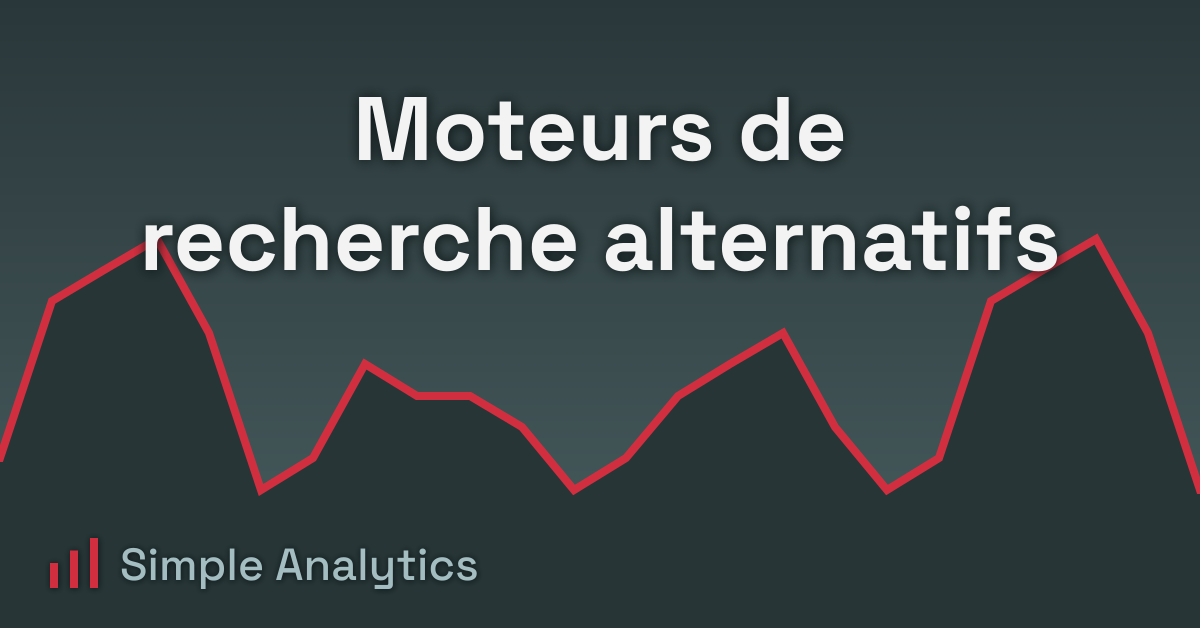 Moteurs de recherche alternatifs