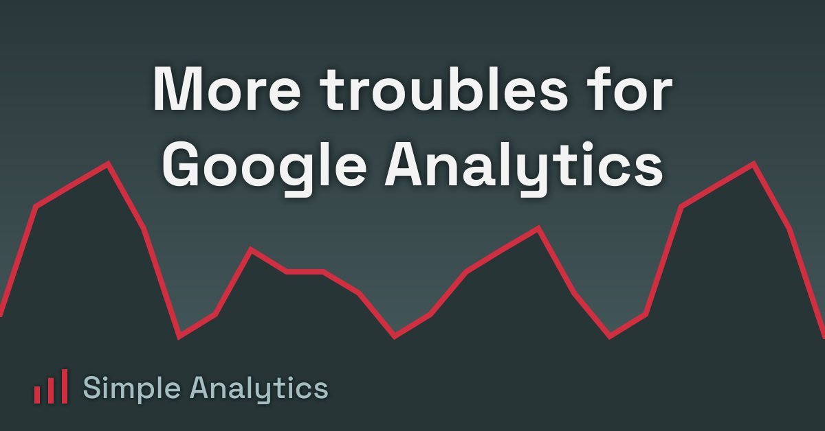 More troubles for Google Analytics