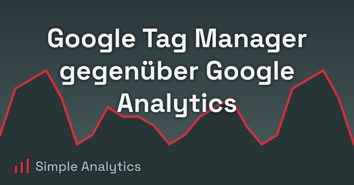 Google Tag Manager gegenüber Google Analytics