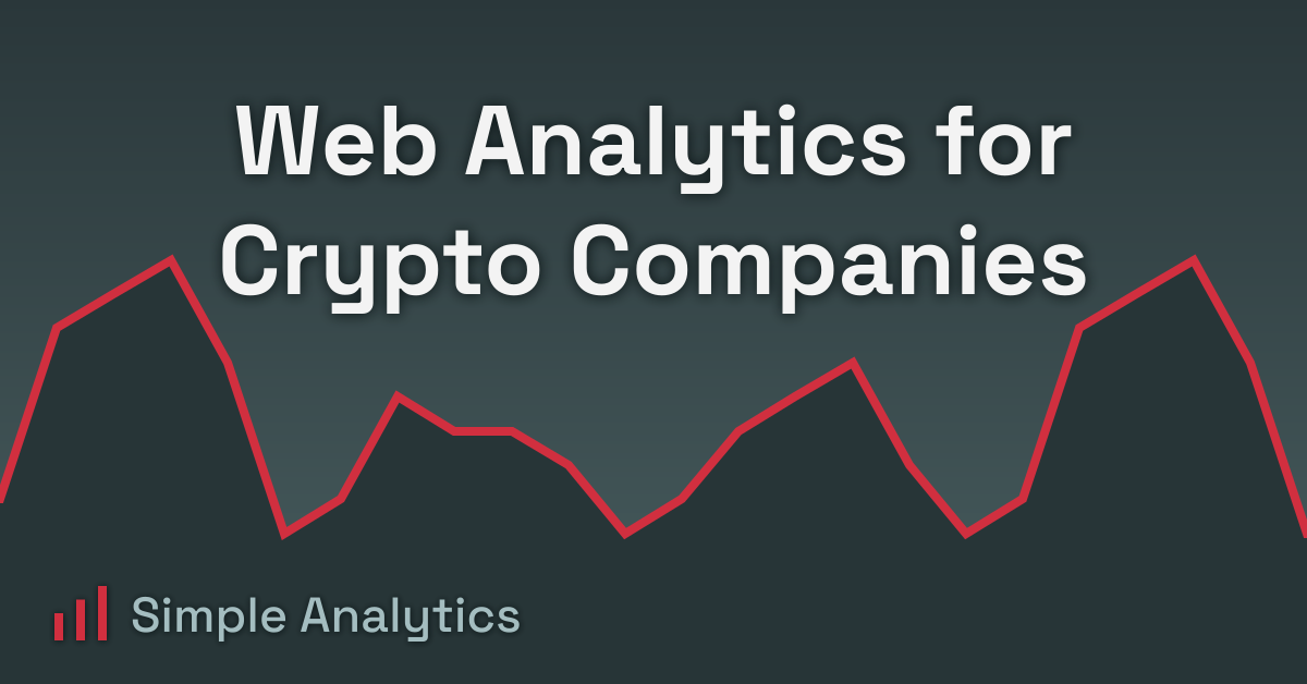 Web Analytics for Crypto Companies